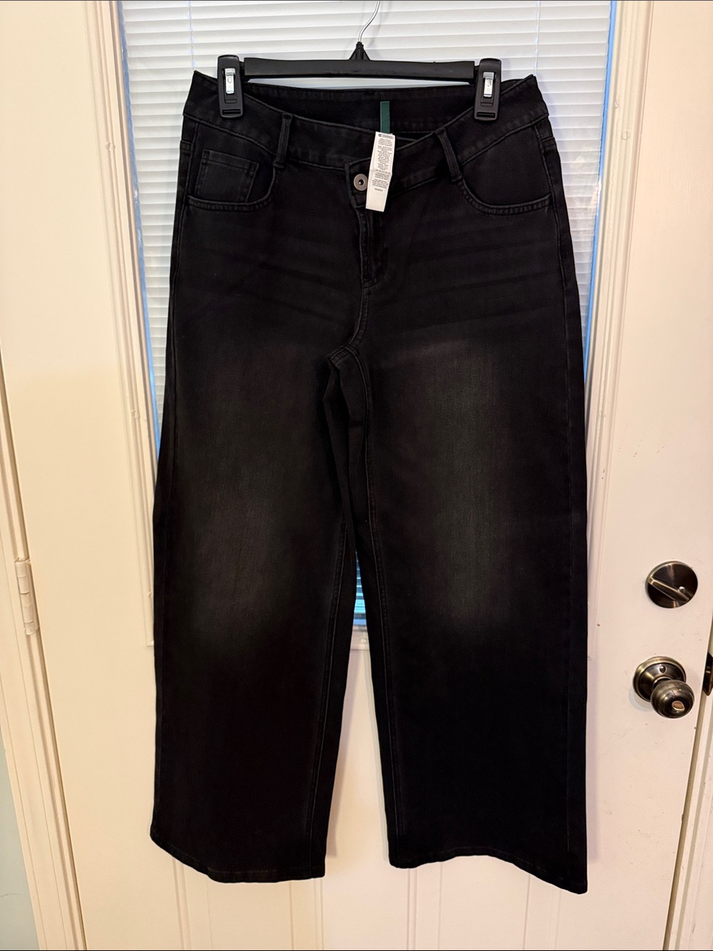 Halara Flex Asymmetric Wide Leg Jeans